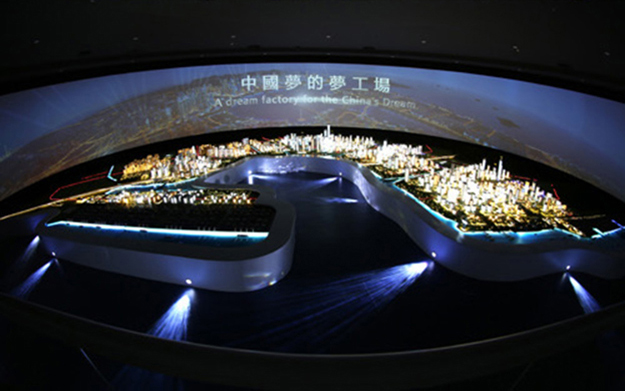 合肥城市規劃展廳沙盤設計