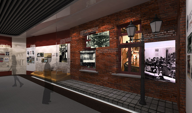 安徽大學校史館展墻設計-合肥校史館設計-合肥展館設計公司-合肥展廳設計公司