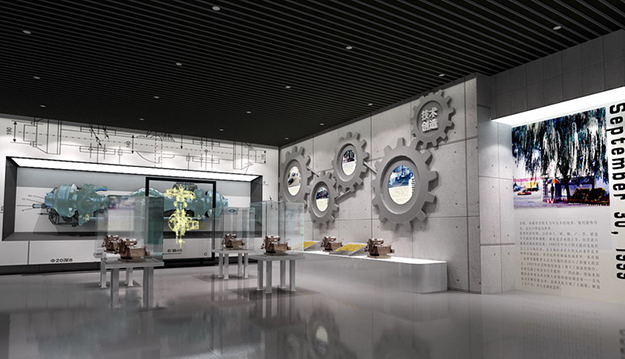 工業主題館展臺設計-合肥文化館設計-主題文化館案例-合肥科技館設計-主題文化館設計-主題體驗館設計-合肥展廳設計