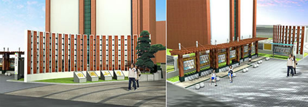 小學校園文化長廊設計-合肥校園文化景觀設計-安徽校園環境文化建設-合肥校園文化建設工程-合肥校園文化布置-校園文化規劃設計