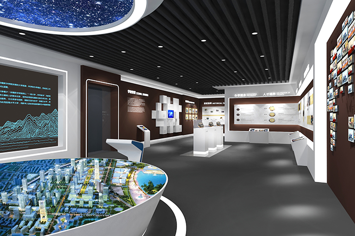 新華控股集團企業展廳設計5